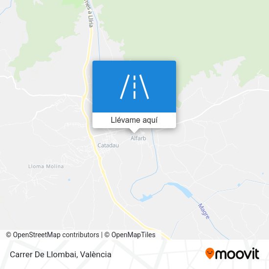 Mapa Carrer De Llombai