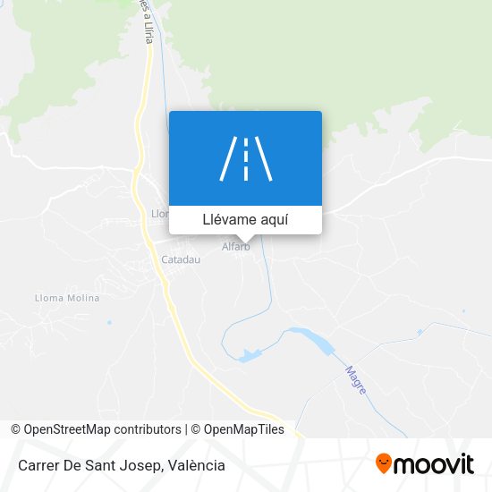 Mapa Carrer De Sant Josep