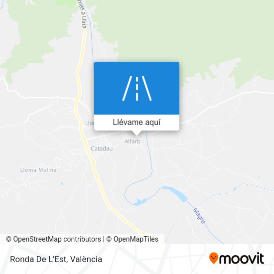 Mapa Ronda De L'Est