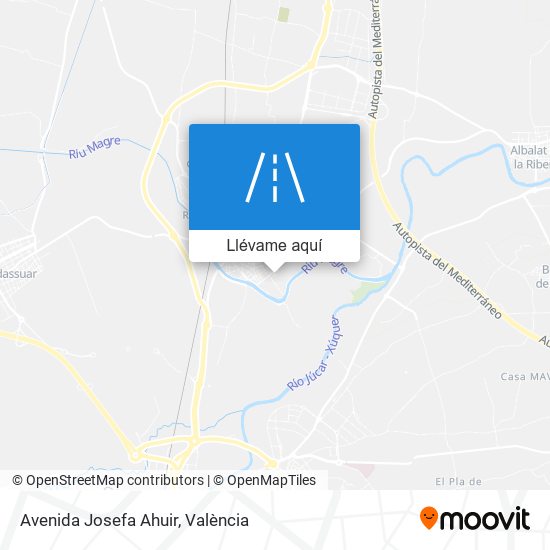 Mapa Avenida Josefa Ahuir