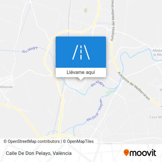 Mapa Calle De Don Pelayo