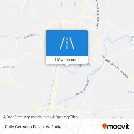 Mapa Calle Germana Felisa