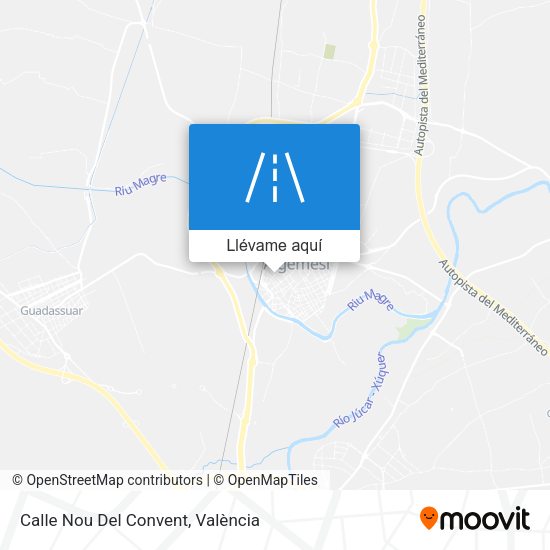 Mapa Calle Nou Del Convent