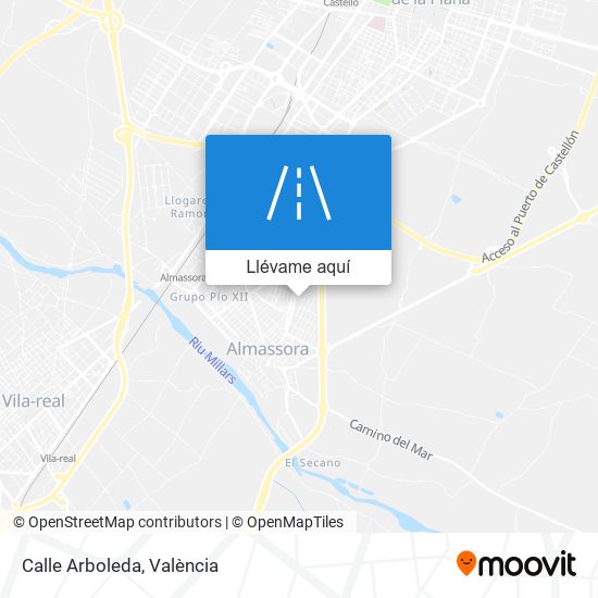 Mapa Calle Arboleda