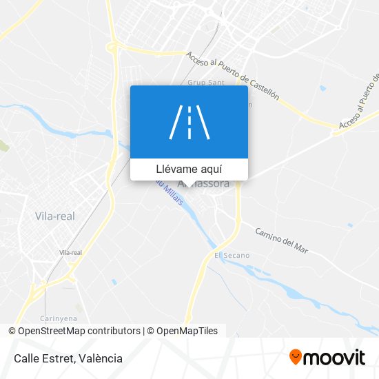 Mapa Calle Estret