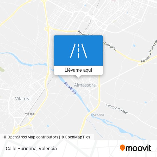 Mapa Calle Purísima