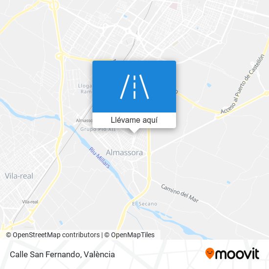 Mapa Calle San Fernando
