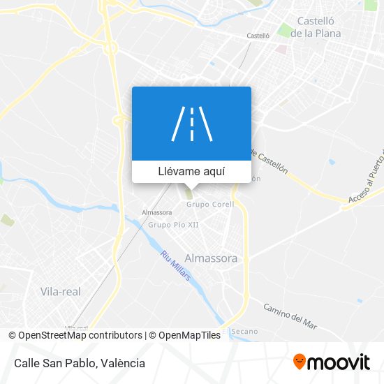 Mapa Calle San Pablo