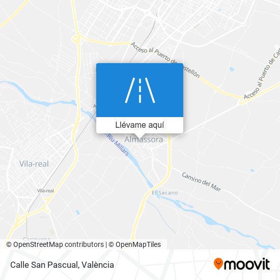 Mapa Calle San Pascual