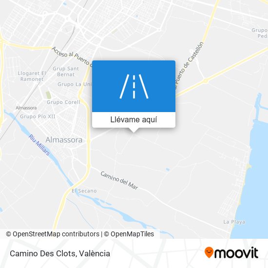 Mapa Camino Des Clots