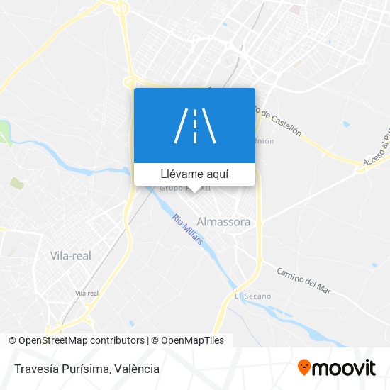 Mapa Travesía Purísima
