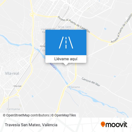 Mapa Travesía San Mateo