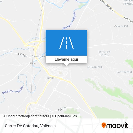 Mapa Carrer De Catadau