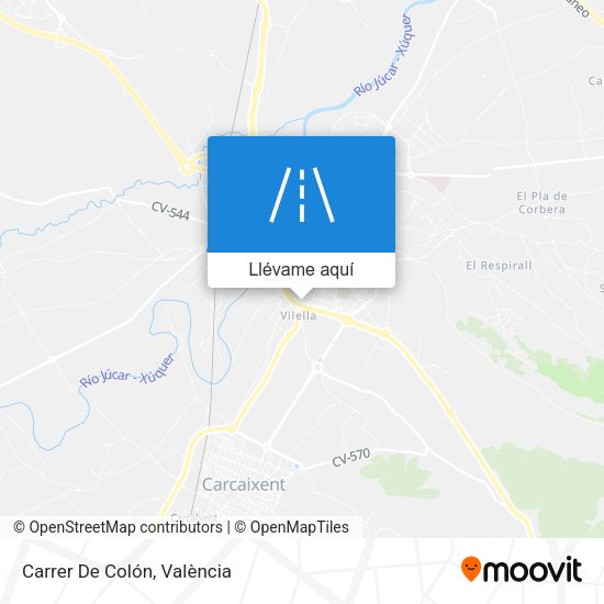 Mapa Carrer De Colón