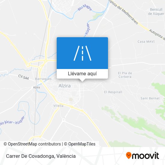 Mapa Carrer De Covadonga