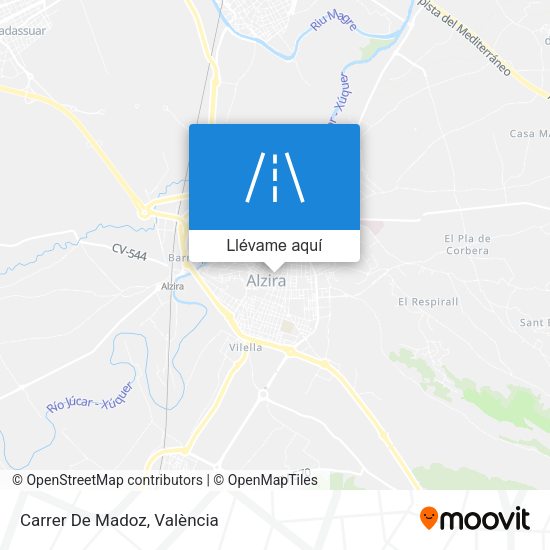 Mapa Carrer De Madoz