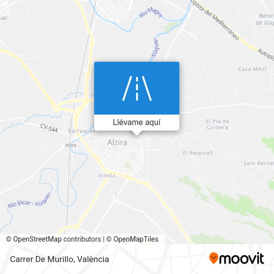 Mapa Carrer De Murillo
