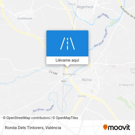 Mapa Ronda Dels Tintorers