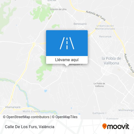 Mapa Calle De Los Furs