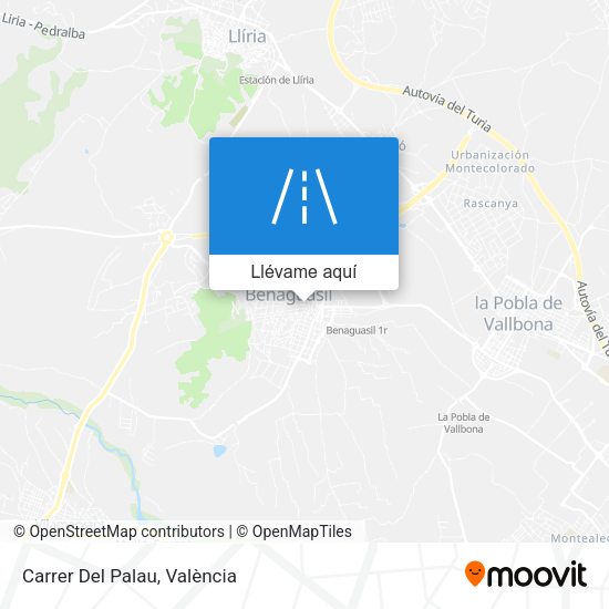 Mapa Carrer Del Palau