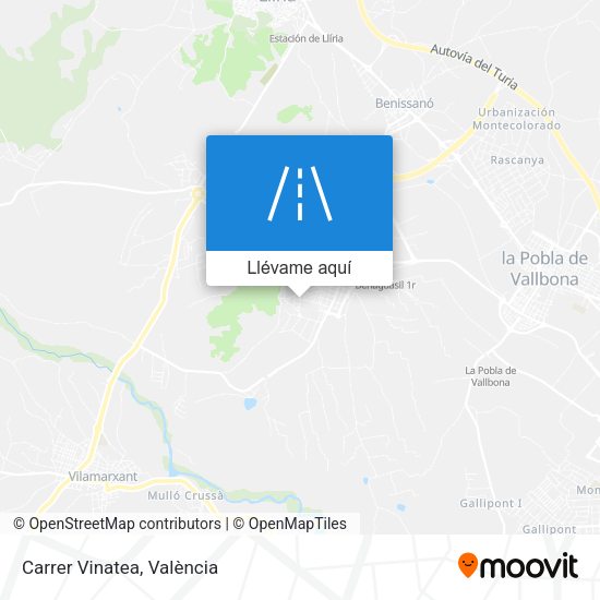 Mapa Carrer Vinatea