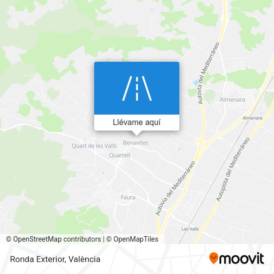 Mapa Ronda Exterior
