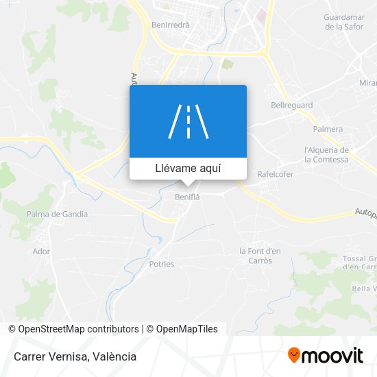 Mapa Carrer Vernisa