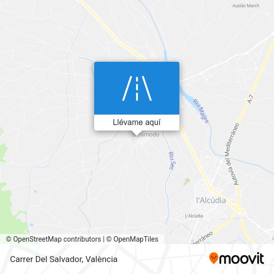 Mapa Carrer Del Salvador