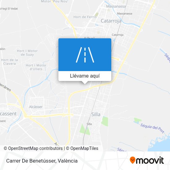 Mapa Carrer De Benetússer