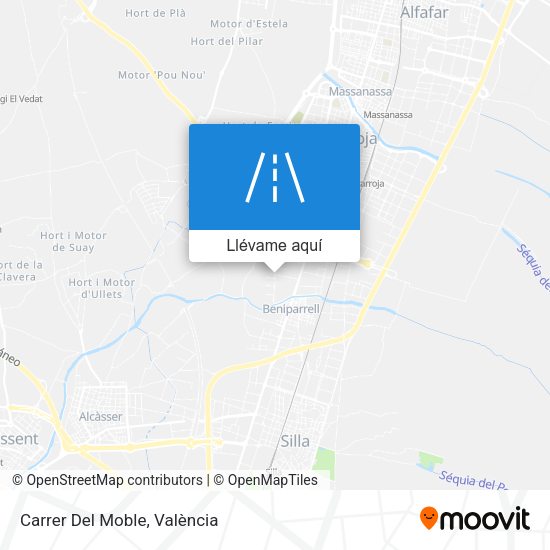 Mapa Carrer Del Moble
