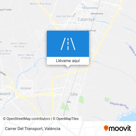 Mapa Carrer Del Transport