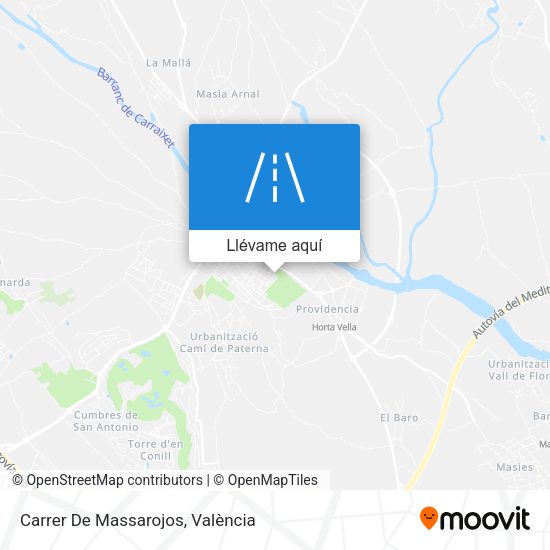 Mapa Carrer De Massarojos