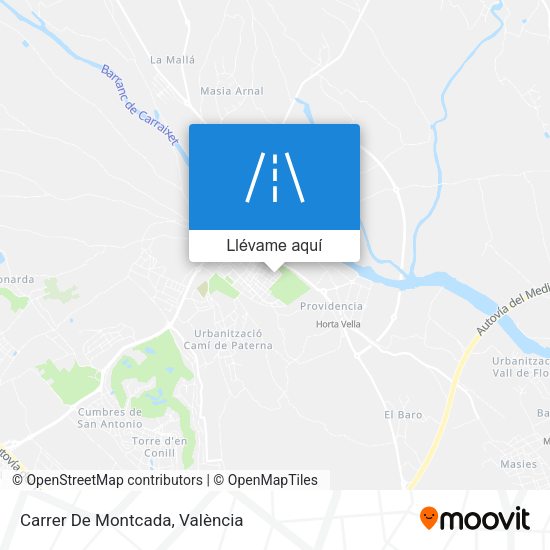 Mapa Carrer De Montcada