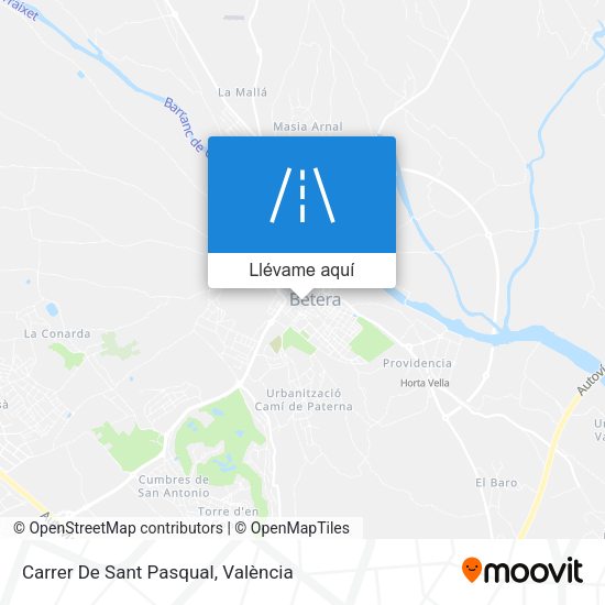 Mapa Carrer De Sant Pasqual
