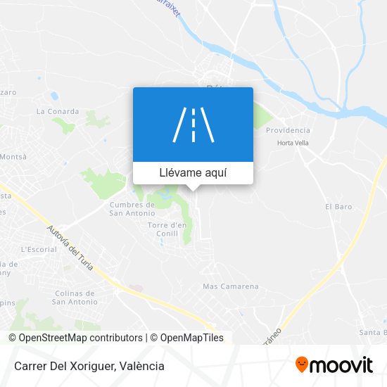 Mapa Carrer Del Xoriguer