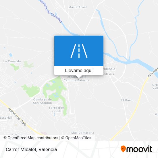 Mapa Carrer Micalet