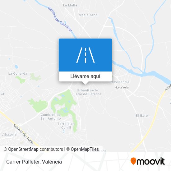 Mapa Carrer Palleter