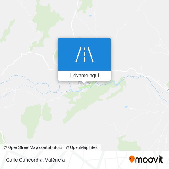 Mapa Calle Cancordia