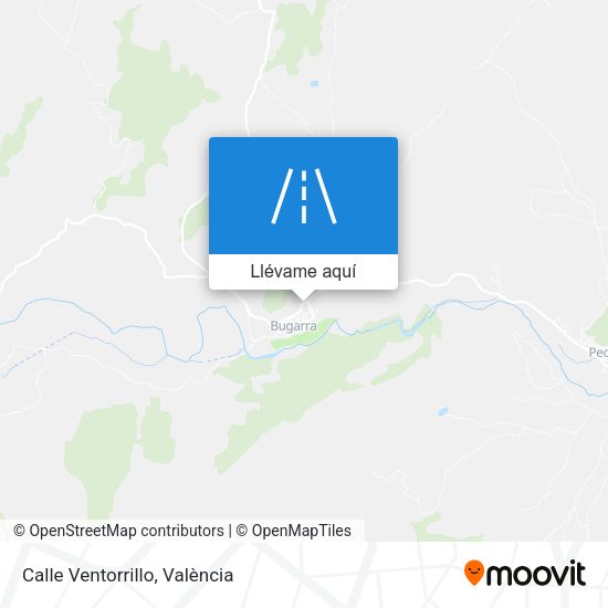 Mapa Calle Ventorrillo