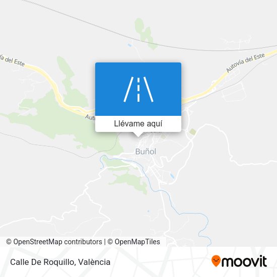 Mapa Calle De Roquillo