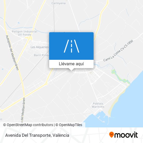 Mapa Avenida Del Transporte