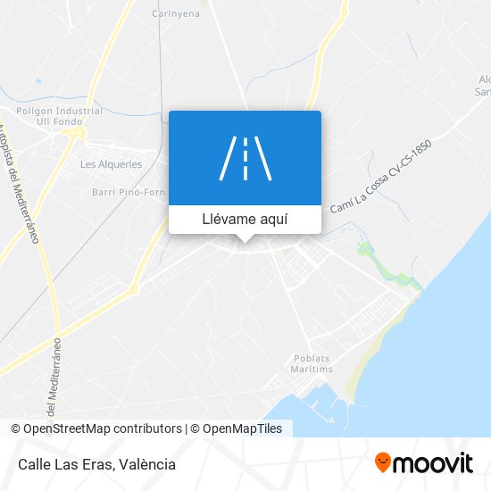 Mapa Calle Las Eras