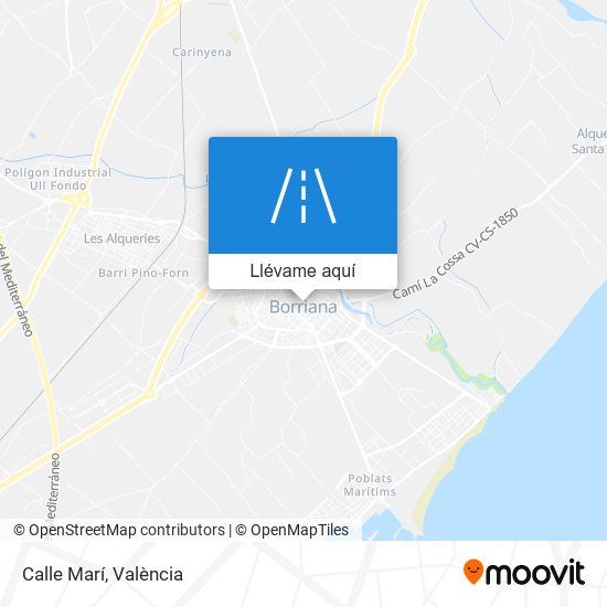 Mapa Calle Marí