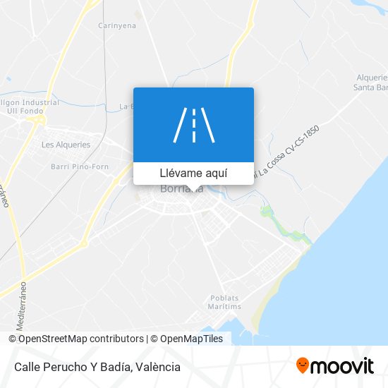 Mapa Calle Perucho Y Badía