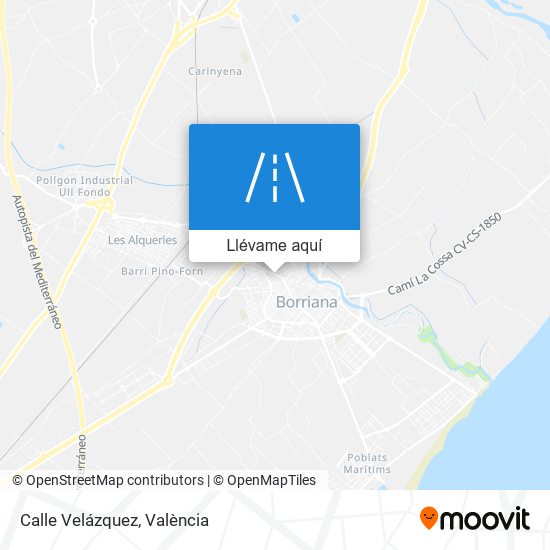 Mapa Calle Velázquez