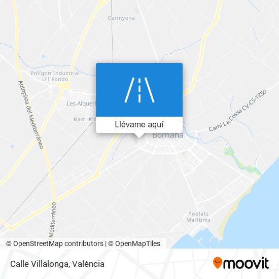 Mapa Calle Villalonga
