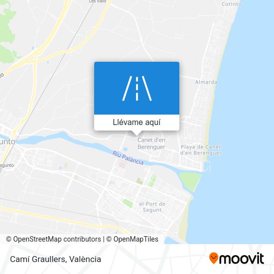 Mapa Camí Graullers