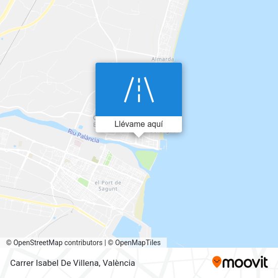Mapa Carrer Isabel De Villena