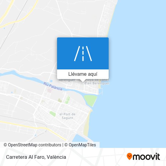Mapa Carretera Al Faro