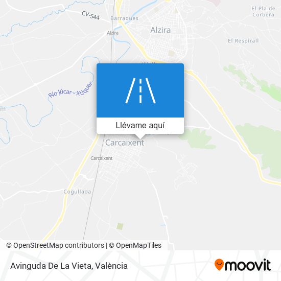 Mapa Avinguda De La Vieta